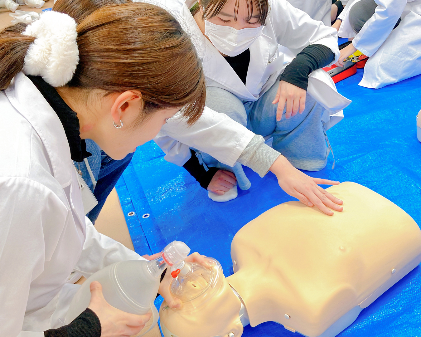 空気を送れているか確認中...
