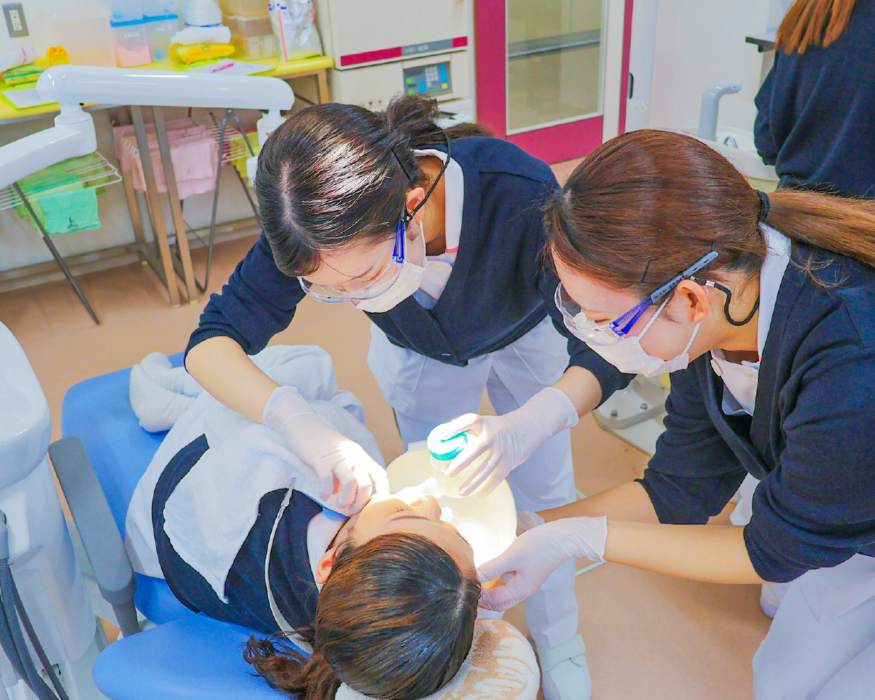 実習を通して知識を身につけていきます！