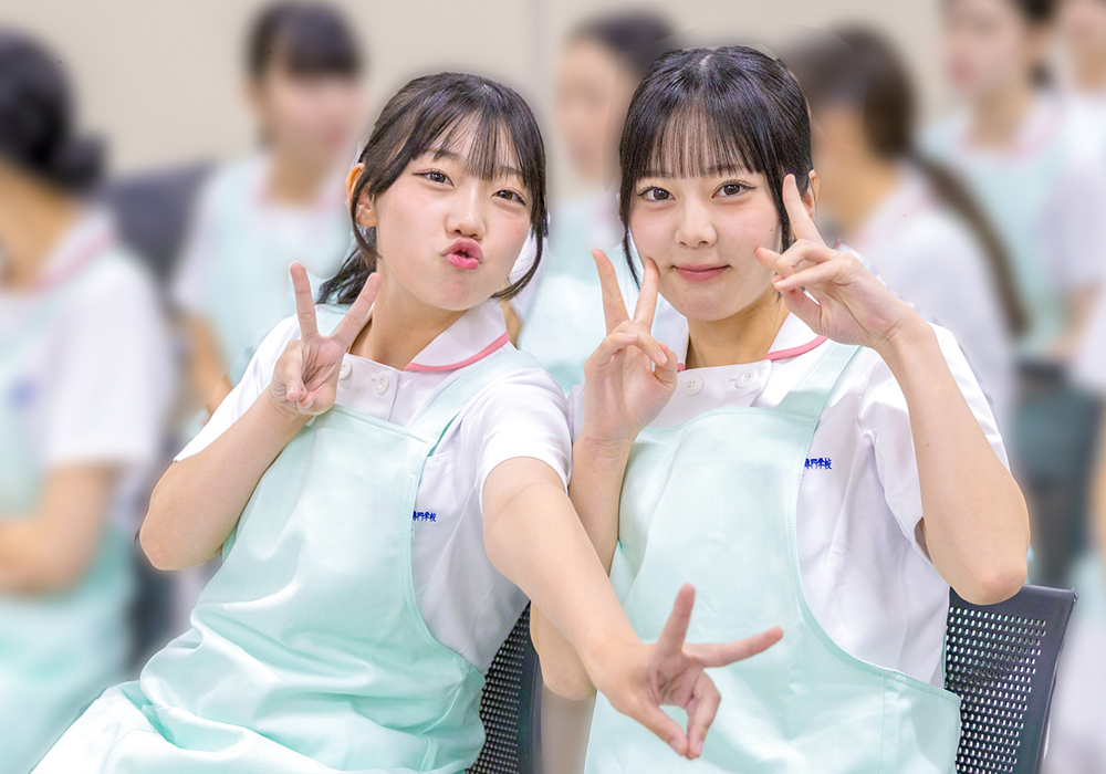 明るく一生懸命な昼間部2年生のみんな！